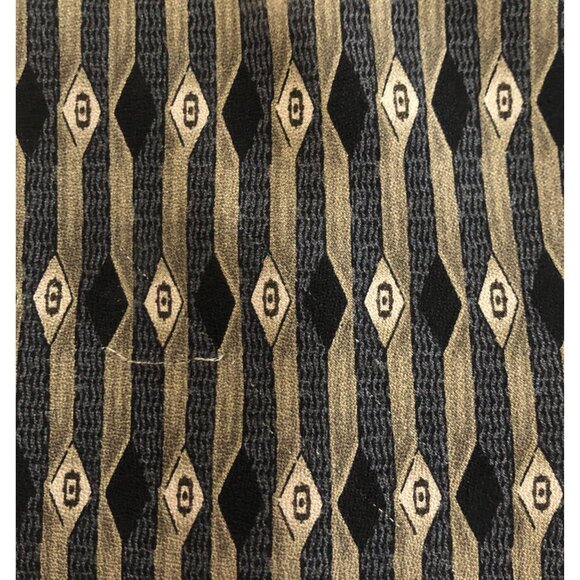 Louis Roth Mens Silk Tie Geometric Pattern Accessory Office Work Gift Necktie - Picture 5 of 6